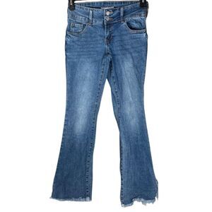 Women's Blue Flared Jeans